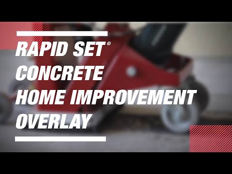 Rapid Set® Concrete - Home Improvement - Professional Overlay Demonstration - Santa Ana, CA