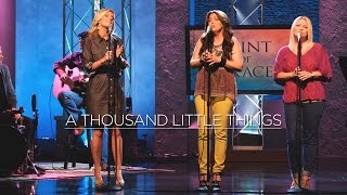 Point Of Grace: A Thousand Little Things (Live on The 700 Club)