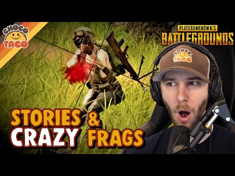 Crazy Frags and Storytimes with chocoTaco - PUBG Solos Gameplay