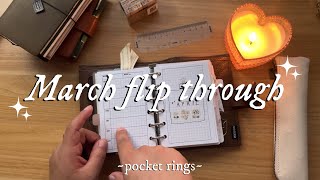 March Flip & Some Thoughts \\ pocket rings