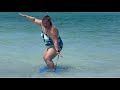 SURFING FOR THE FIRST TIME EVER With Samantha Jo