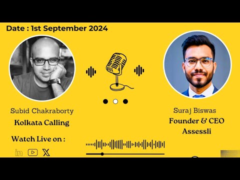 Hello Kolkata! | Ep. #32 | ft. Suraj Biswas, Founder & CEO - Assessli