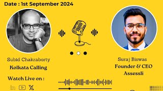 YouTube thumbnail for Hello Kolkata! | Ep. #32 | ft. Suraj Biswas, Founder & CEO - Assessli