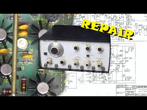 0025 Wavetek 184 Sweep Generator Repair