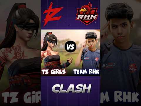 TZ GIRLS VS TEAM RHK THE POWER OF GIRLS #shorts #freefire #rhk #tz