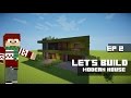 Как построить современный дом в Minecraft? | Let's Build Modern House 4 Ep ...