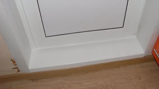 Порог на балконный блок, из пвх или фсф подоконника от "элит.