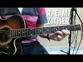 R.E.M. - Zither (Acoustic Cover)