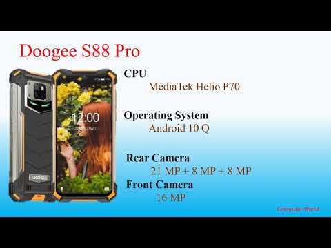 Smart Phones With High Battery Capacity 2020 / Oukitel / Homtom Zoji / Doogee