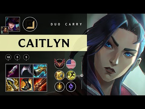 Caitlyn ADC vs Miss Fortune - NA Grandmaster Patch 25.24