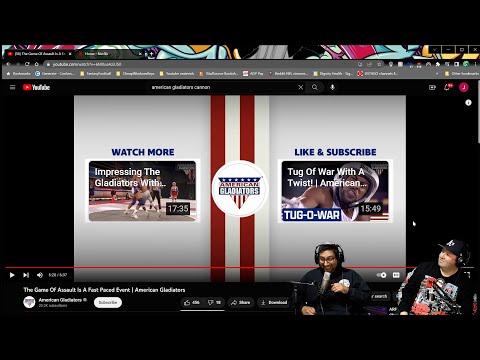 AMERICAN GLADIATORS: BEST OF ASSAULT REACTIONS