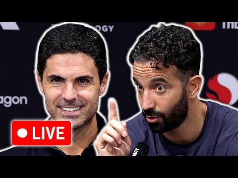 🔴 LIVE | Ruben Amorim and Mikel Arteta post-match press conference | Manchester United 0-1 Arsenal