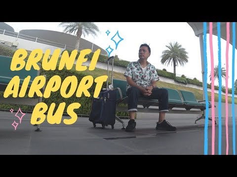 #91 Dicas de viagem para BRUNEI 🇧🇳 | B$1 BARATO ÔNIBUS DO AEROPORTO