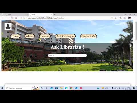 Task 2 Codeclause Codeclause Webdevelopment Internship Library Demo