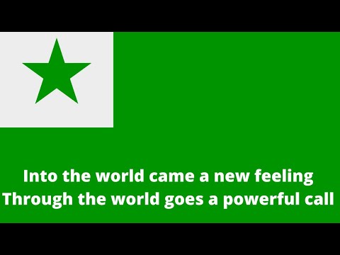 Esperanto National Anthem - “La Espero” Esperanto Anthem English Lyrics