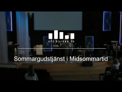 Sommargudstjänst i Midsommartid
