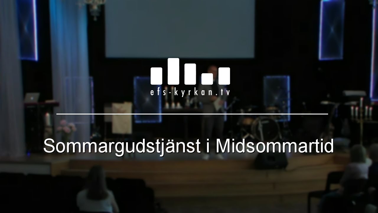 Sommargudstjänst i Midsommartid