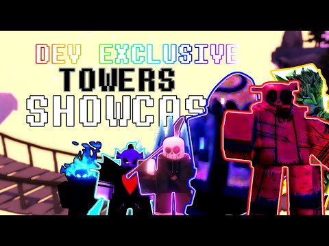 EVERY DEVELOPER EXCLUSIVE TOWER SHOWCASE  | Undertale Timeline Corruption TD | Roblox