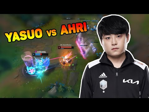 DK Showmaker YASUO Mid vs Ahri - KR Challenger