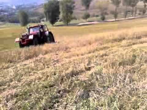 Tractor case pe panta 2