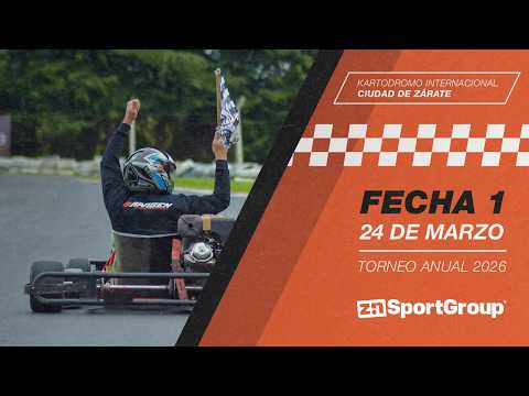 🔴 EN VIVO | Fecha 1 Torneo Anual | ZN 2026 🏁 | Karting Rental en Zárate 🇦🇷