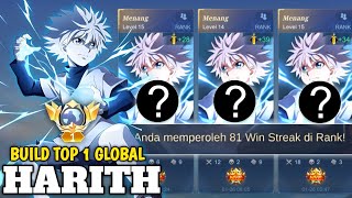 Download lagu TOP 1 GLOBAL HARITH TUTORIAL NO COOLDOWN (AUTO WINSTREAK) | HARITH GAMEPLAY - MLBB mp3