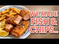 Coho Fish & Chips Recipe | Cooking the Puget Sound | #fishandchips #salmonrecipes