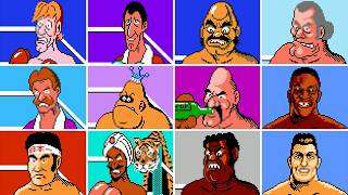 Punch-Out!! NES - All Opponents (No Damage, Round 1 KO)