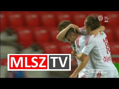 Tisza Tibor gólja a DVSC-TEVA –Újpest FC mérkőzésen