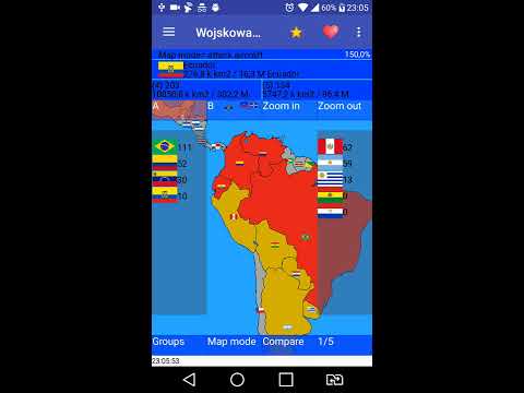 World Military Map Video