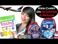What To Pack Kids Carry On Activities And Snacks Long Haul Flight
