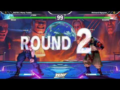 WNF Wednesday Night Fights 1.3 SFV - BOTB | Marq Teddy (Nash) vs Richard Nguyen (Rashid)