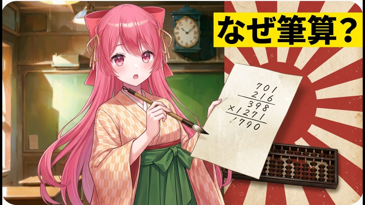 明治時代、なぜ日本人は筆算を発明したのか？「和算（江戸時代）」から「筆算（明治時代以降）」への変遷を解説