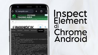 Easy Way to Inspect Element in Google Chrome Android
