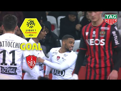 Goal Samuel GRANDSIR (45') / OGC Nice - Stade Brestois 29 (2-2) (OGCN-BREST) / 2019-20