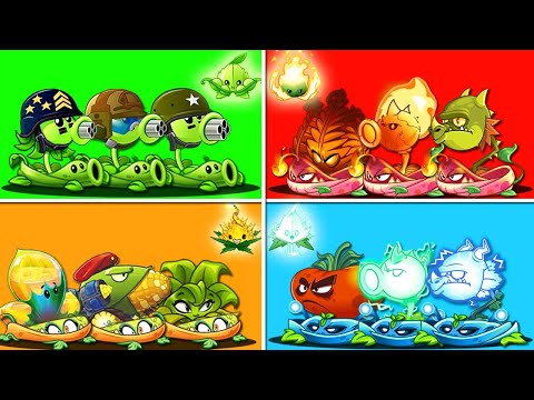 Tournament Random 8 Team Plant - Who WIll WIn? - Pvz 2 Team Plant vs Team Plant