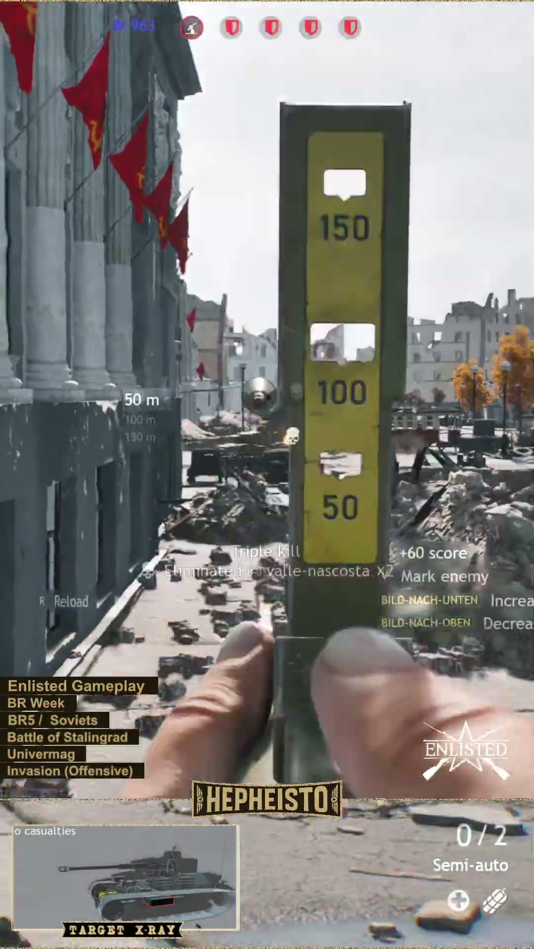 AntiTank Gunner eliminates Panzer IV J with Panzerfaust 100