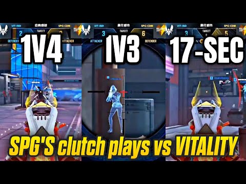 SPG's SND CLUTCH PLAYS vs VITALITY!! (CDSI 2024)