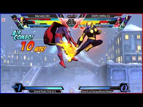 TNS UMvC3 #33 Grand Finals Marvelo (Nova/Doom/Strider) vs Milky (Magneto/Doom/Dante)