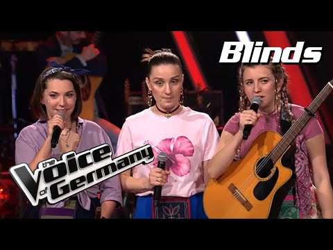 Ukrainisches Volkslied - "Verbovaya Doshchechka" (Trio Elba) | Blinds | TVOG 2025