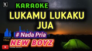 Download lagu LUKAMU LUKAKU JUA - NEW BOYZ ( KARAOKE ) mp3