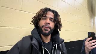 UNC Basketball RJ Davis Post-Wake Forest Interview