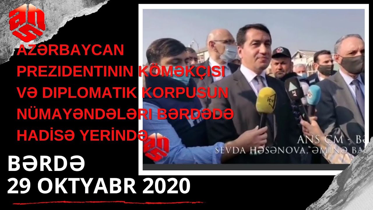Azərbaycan Prezidentinin köməkçisi Bərdədədir