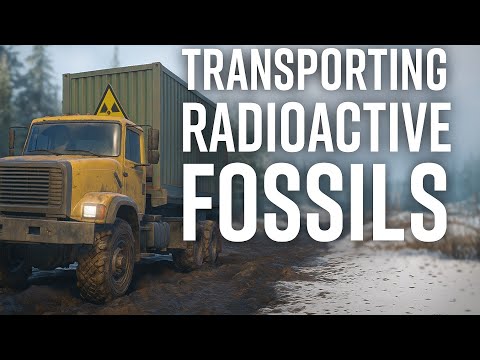 Transporting RADIOACTIVE Fossils in SnowRunner 🚚
