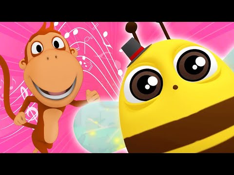 Arı Vız Vız Vız Elektronik Versiyon - Çocuklar için Dans Etmelik Şarkılar | Kukuli