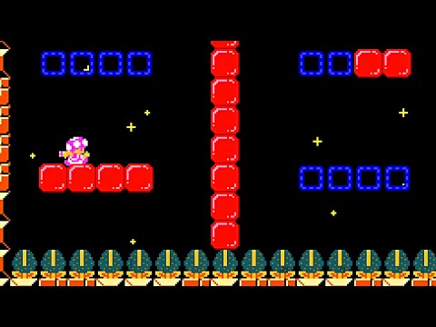 Super Mario Maker 2 🔧 Flipswitch Galaxy 🔧 MegaToad