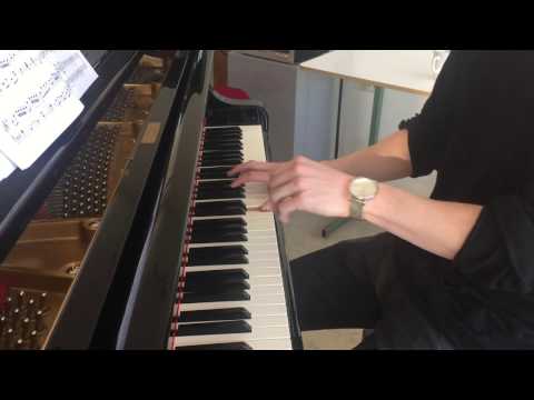 Agent Fresco - Bemoan: Tóti's piano playthrough w. sheet music