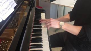 Agent Fresco - Bemoan: Tóti's piano playthrough w. sheet music