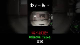 わァ…あ… #unknowntapes #実況プレイ  #ホラーゲーム