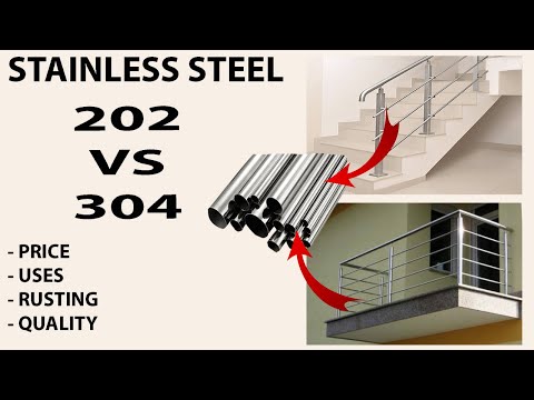 202 VS 304 Stainless Steel ka USE, COST, RUSTING, QUALITY TEST. Which is BETTER ? Thekedar cheating.